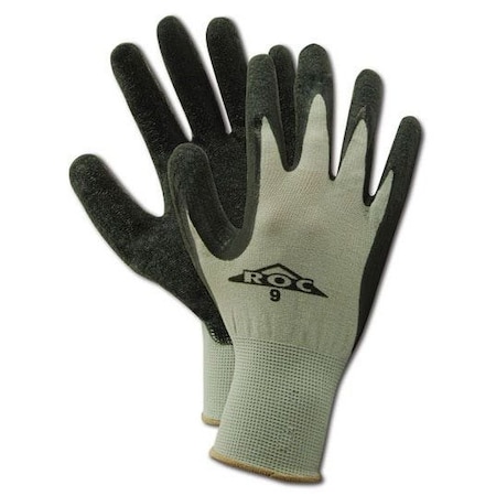 Magid ROC GP190 Crinkle Latex Palm Coated Gloves, 10
